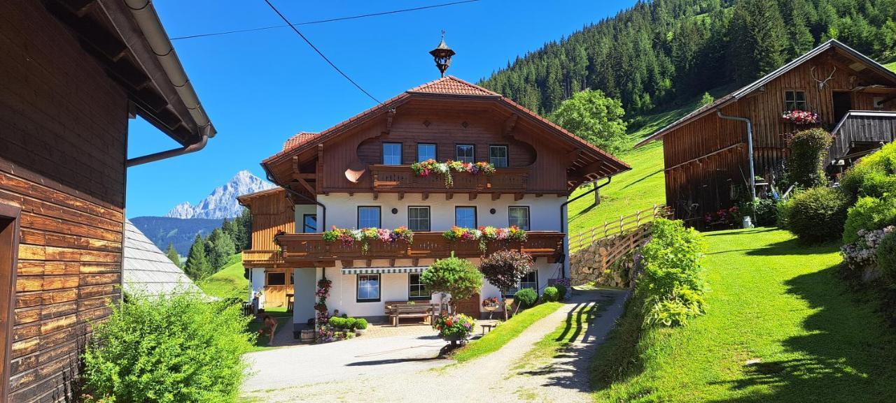 Biobauernhof Fresoldhof Villa ชลัดมิง ภายนอก รูปภาพ